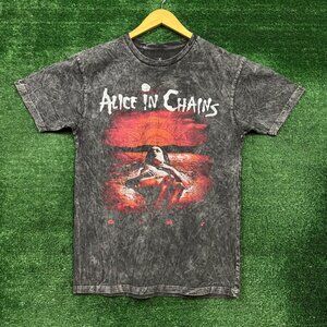 Alice In Chains Dirt Est 1987 Rock Band Mineral Wash T-Shirt Size Medium